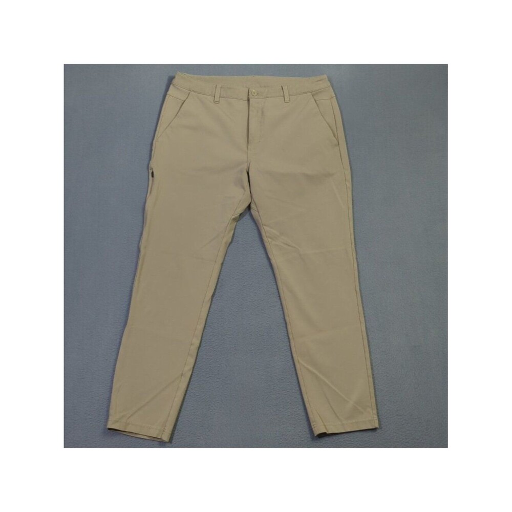 Bylt Basics Pants Men's 38 Taupe Everyday Pant 2.0 Performance Stretch